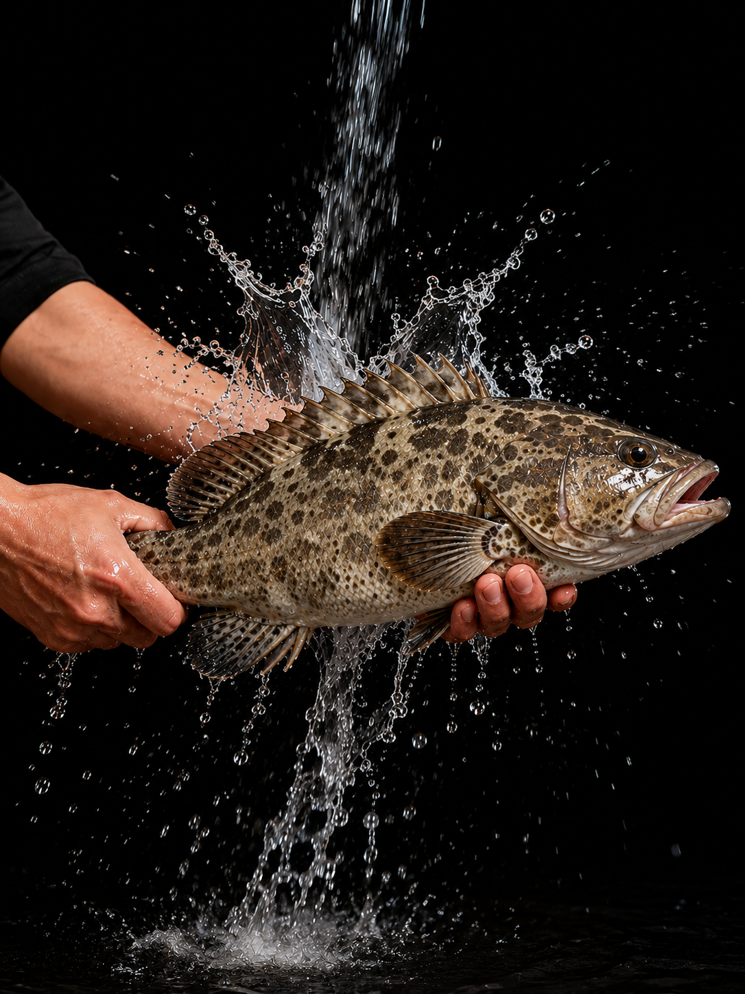 鲜活石斑鱼 Fresh grouper